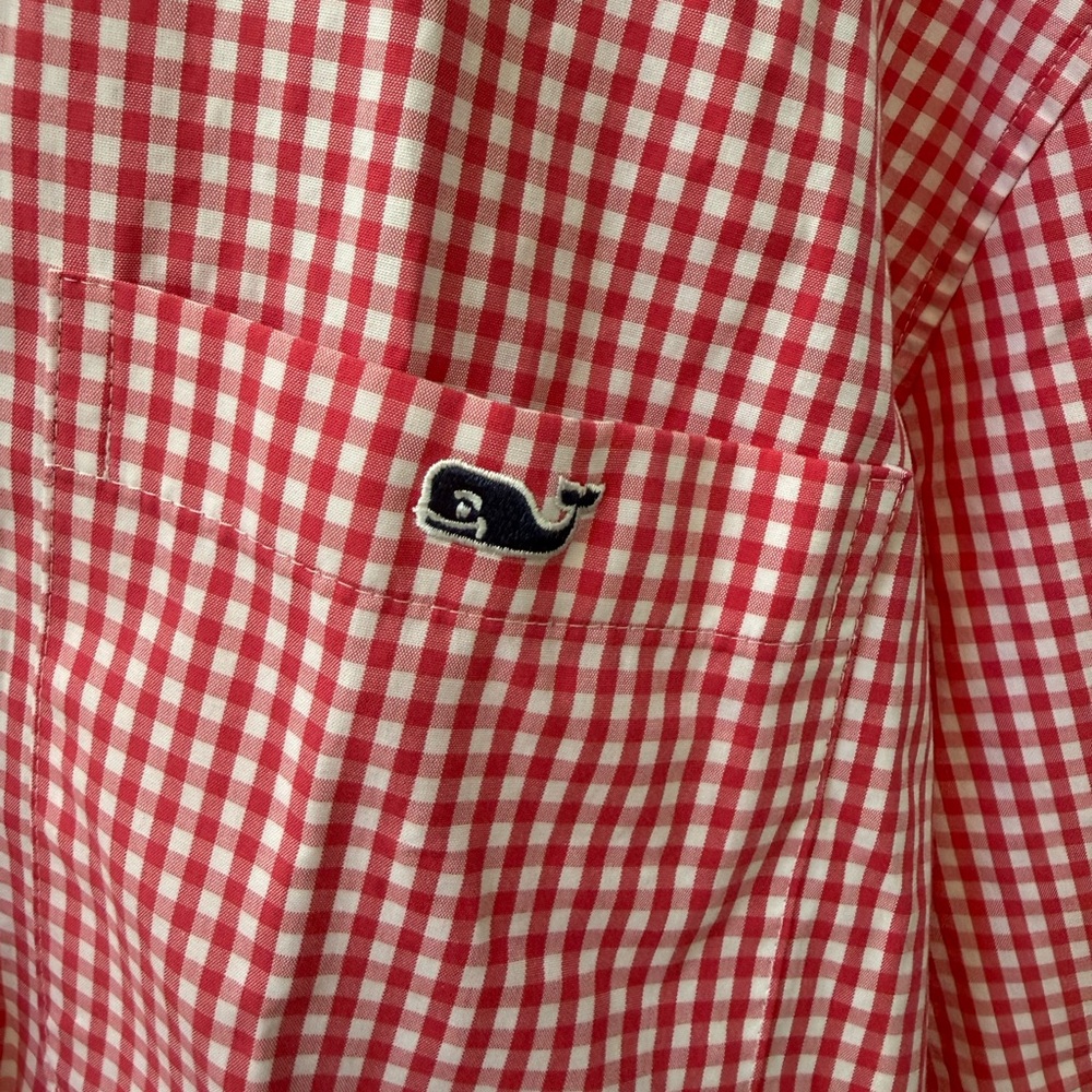 Vineyard Vines gingham button down - image 4